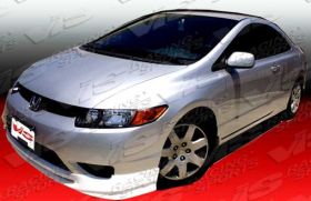 2006-2008 Honda Civic 2dr FRP Type R Ground Effects Kit by ViS - VIS-06HDCVC2DTYR-099