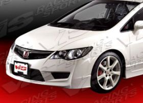 2006-2009 Honda Civic 4dr FRP 8pc JDM Techno R Front End Conversion - VIS-06HDCVC4DJTNR-098