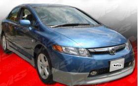 2006-2008 Honda Civic 4dr FRP Techno R Ground Effects Kit by ViS - VIS-06HDCVC4DTNR1-099