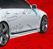 2006-2008 Lexus GS300 GS430 J Speed Poly Urethane Side Skirts by ViS - VIS-06LXGS34DJSP-004P