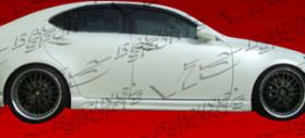 2006-2008 Lexus IS250 IS350 J Speed Poly Urethane Side Skirts by ViS - VIS-06LXIS34DJSP-004P