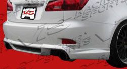 2006-2008 Lexus IS250 IS350 J Speed Poly Urethane Rear Lip by ViS - VIS-06LXIS34DJSP-012P