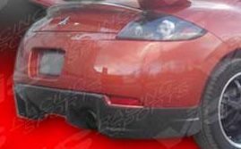 2006-2008 Mitsubishi Eclipse 2dr D Speed FRP Rear Lip Spoiler by ViS - VIS-06MTECL2DDSP-012