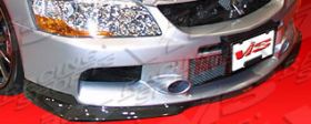 2005-2007 Mitsubishi EVO IX 4dr MR Carbon Fiber Front Lip by ViS - VIS-06MTEV94DMR-011C
