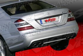 2007-2008 Mercedes S-Class W221 4dr Euro Tech FRP Rear Bumper by ViS - VIS-07MEW2214DET-002