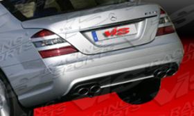 2007-2008 Mercedes S-Class W221 4dr Euro Tech 65 FRP Rear Bumper ViS - VIS-07MEW2214DET65-002