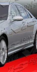 2007-2008 Mercedes S-Class W221 4dr Euro Tech 65 FRP Side Skirts ViS - VIS-07MEW2214DET65-004