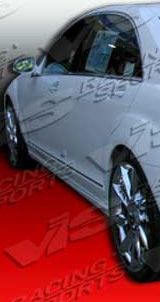 2007-2008 Mercedes S-Class W221 4dr Laser FRP Side Skirts by ViS - VIS-07MEW2214DLS-004