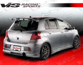2007-2011 Toyota Yaris HB 4dr Zyclone Style Rear Bumper by ViS - 07TYYAR2DZY-012