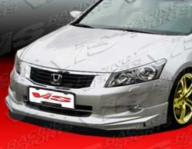 2008-2010 Honda Accord 4dr Techno R Poly Urethane Front Lip by ViS - VIS-08HDACC4DTNR-011P