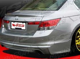 2008-2010 Honda Accord 4dr Techno R Poly Urethane Rear Lip by ViS - VIS-08HDACC4DTNR-012P