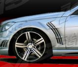 2007-2010 Mercedes C63 W204 4dr Wize FRP Front Fenders by ViS - VIS-08MEC634DWIZ-007