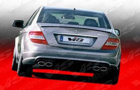 2008-2011 Mercedes Benz C Class W204 Euro Tech Rear Bumper by ViS - VIS-08MEW2044DET-002
