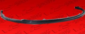 2008-2010 Subaru WRX STi 4dr STi Carbon Fiber Front Lip by ViS - VIS-08SBWRX4DSSTI-011C