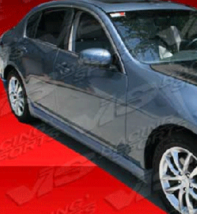 2009-2013 Infiniti G37 4dr VIP Side Skirts by ViS - VIS-09ING374DVIP-004