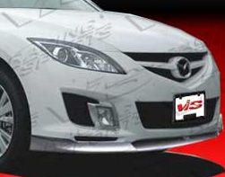 2009-2010 Mazda6 Series 4dr VIP FRP Front Lip Spoiler by ViS - VIS-09MZ64DVIP-011