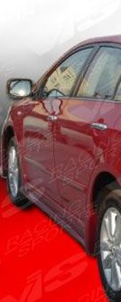 2009-2010 Toyota Corolla 4dr AMS FRP Side Skirts by ViS - VIS-09TYCOR4DAMS-004
