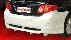 2009-2010 Toyota Corolla 4dr Icon FRP Rear Bumper by ViS - VIS-09TYCOR4DICO-002