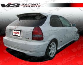 1996-1998 Honda Civic 2/4dr Type R Style Rear Lip by ViS - 96HDCVC2DTYR-012