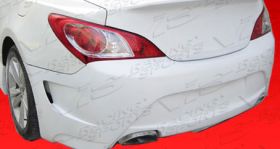 2010 Hyundai Genesis Coupe 2dr AMS GT FRP Rear Bumper by ViS - VIS-10HYGEN2DAMSGT-002