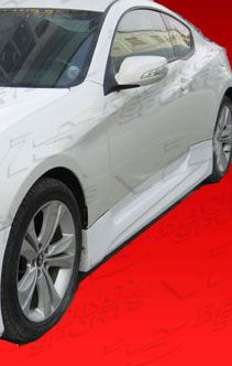 2010 Hyundai Genesis Coupe 2dr AMS GT FRP Side Skirts by ViS - VIS-10HYGEN2DAMSGT-004