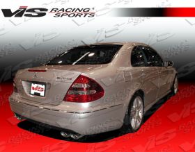 2003-2009 Mercedes W211 E Class 4dr Euro Style Rear Bumper by ViS - 03MEW2114DET-002