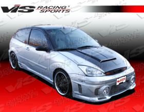 2000-2004 Ford Focus 2/4dr EVO Style Front Bumper by ViS - VIS-00FDFOCHBEVO-001