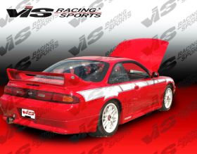 1995-1999 Nissan 240sx 2dr Techno R Style Rear Bumper by ViS - 95NS2402DTNR-002