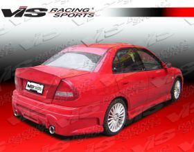 1997-2002 Mitsubishi Mirage 4dr Rally Style Rear Bumper by ViS - 97MTMIR4DRAL-002