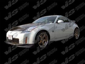 2003-2005 Nissan 350z V-Spec Carbon Fiber Front Lip Spoiler - VIS-03NS3502DVSP-011C