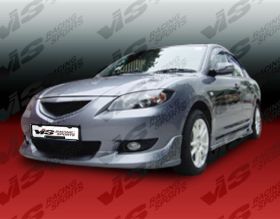 2004-2007 Mazda 3 K Speed Front Bumper by ViS - VIS-04MZ34DKSP-001