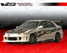 1992-1995 Honda Civic 4dr Wing Front Bumper by ViS - VIS-92HDCVC4DWIN-001