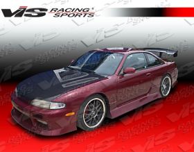 1997-1998 Nissan 240SX VSpeed2 Front Bumper by ViS - VIS-97NS2402DVSP2-001