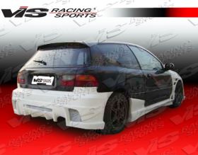 1992-1995 Honda Civic HB 2dr J-speed Style Rear Bumper by ViS - 92HDCVCHBJSP-002