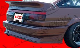 1984-1987 Toyota Levin 2dr HB 3dr RF Style FRP Rear Bumper by ViS - VIS-84TYLEVHBRF-002
