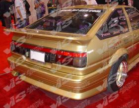 1984-1987 Toyota Corolla 2dr V-Speed Style Rear Bumper by ViS - 84TYCORHBVSP-0