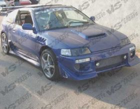 1988-1991 Honda Civic HB BattleZ Front Bumper by ViS - VIS-88HDCVCHBBZ-001