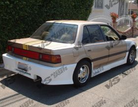 1988-1991 Honda Civic 4dr Z1 Boxer Style Rear Bumper by ViS - 88HDCVCH4DZ1-002