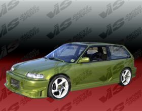 1988-1991 Honda Civic HB TSC Front Bumper by ViS - VIS-88HDCVCHBTSC-001