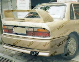 1988-1993 Mitsubishi Galant 4dr Cyber Style Rear Bumper by ViS - 88MTGAL4DCY-002