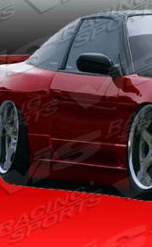 1989-1994 Nissan 240SX 2dr Super FRP Side Skirts by ViS - VIS-89NS2042DSUP-004