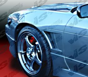 1989-1994 Nissan 240SX 2dr HB Drift 25mm FRP Front Fenders by ViS - VIS-89NS2402DDFT-007