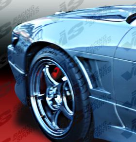 1989-1994 Nissan 240SX 2dr HB Drift 2 50mm FRP Front Fenders by ViS - VIS-89NS2402DDFT2-007