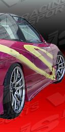1989-1994 Nissan 240SX 2dr HB Venus FRP Side Skirts by ViS - VIS-89NS2402DVEN-004