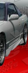 1989-1994 Nissan 240SX 2dr HB V Spec S FRP Side Skirts by ViS - VIS-89NS2402DVSS-004