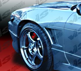 1989-1993 Nissan Silvia S13 2dr Drift 25mm FRP Front Fenders by ViS - VIS-89NSS132DDFT-006