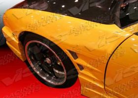 1989-1993 Nissan Silvia S13 2dr Drift X FRP Front Fenders by ViS - VIS-89NSS132DDFTX-007