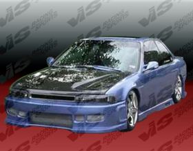 1990-1993 Honda Accord 2/4dr Z1Boxer Style Front Bumper by ViS - VIS-90HDACC2DZ1-001