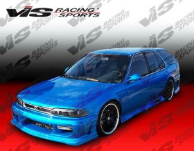 1990-1993 Honda Accord 2/4dr Ballistix Style Front Bumper by ViS - VIS-90HDACC2DBX-001