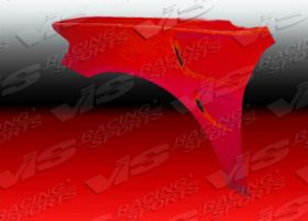 1990-1993 Acura Integra 2dr 4dr Laser FRP Fenders by ViS - VIS-90ACINT2DLS-007